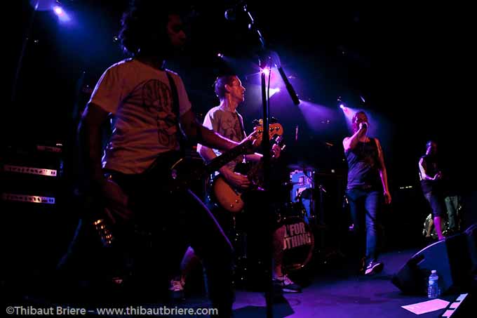 Sick Of It All + All For Nothing + Shai Hulud - La Maroquinerie / Paris (75) - le 25/10/2011